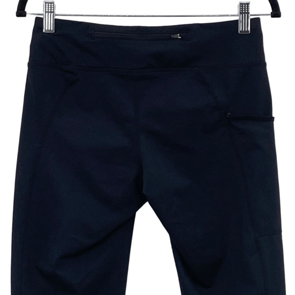 Nike Black Dri-Fit Athletic Capri Pants SZ Small Ankle Pants Pull-On Leggings - Picture 4 of 14